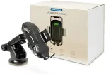 Inter-Tech Kfz-Schnellladeger&auml;t MTH-100-10W Qi Wireless,schw