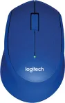 Hiir Logitech M330 Silent Plus Blue - 2.4GHZ - EMEA
