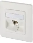 MetzConnect METZ CONNECT Anschlussdose E-DATmodul TIA/EIA Cat.6A 8(8) UP reinw.