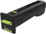 Tooner LEXMARK - Besonders hohe Ergiebigkeit - Gelb - Original - Tonerpatrone LCCP, LRP - f&uuml;r Lexmark CX825de, CX825dte, CX825dtfe, CX860de, CX860dte, CX860dtfe (82K2XY0)