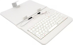 AIREN AiTab Leather Case 1 with USB Keyboard 7" WHITE (CZ/SK/DE/UK/US.. layout)
