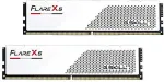 M&auml;lu G.SKILL DDR5 - 64GB - 6000 - CL - 36 (2x 32 GB) dual kit, RAM (white, F5-6000J3636F32GX2-FX5W, Flare X5, INTEL XMP, AMD EXPO)