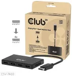 Club 3D Club3D Multi Streaming Transport Hub 1xDP->4xDP 4K30Hz