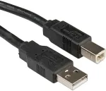 ROLINE USB 2.0 Kabel Typ A-B schwarz 3m