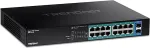 TRENDnet Switch 18-Port Gbit PoE+ 240W 2xSFP 19"