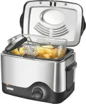 Frit&uuml;&uuml;r Esge UNOLD 58615 - Fritteuse - 1200 W - Edelstahl/Schwarz (58615)