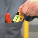GUSTAV ULLRICH Stabila Mini-Wasserwaage 17775 Pocket Electric mit Magnet
