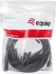 EQUIP Kabel USB-A3.0->A Akt. Erweiter. St/Bu 15.00m schwarz