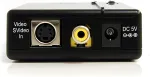 StarTech.com Composite und S-Video auf VGA Video Konverter mit Scaler - Videokonverter - Schwarz (VID2VGATV2)