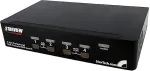 StarTech.com 4 Port DisplayPort USB KVM Switch mit Audio - DisplayPort Desktop KVM Umschalter - KVM-/Audio-/USB-Switch - USB - 4 x KVM/Audio/USB - 1 lokaler Benutzer - Desktop (SV431DPUA)