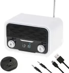 Adler | Bluetooth Radio | AD 1185 | AUX in | White