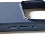 Mujjo Kaitse&uuml;mbris Apple iPhone 17 Pro Max, sinine, naturaalsest nahast, MagSafe &uuml;hilduv,