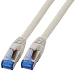 EFB Elektronik EFB RJ45 Patchk. S/FTP Cat.6A Cat7 TPE superflex 0.15m grau