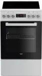 Pliit BEKO Cooker FSM57300GW