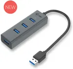 I-tec USB 3.0 Metal 4-port passive USB HUB, 4x port USB 3.0