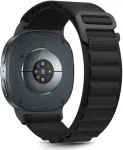 Tech-Protect kellarihm Nylon Pro Samsung Galaxy Watch8/8 Classic 40/44/46mm, must
