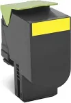 Tooner LEXMARK 702XY Toner gelb Extra hohe Kapazitt 4.000 Seiten 1er-Pack return program