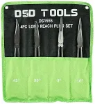 DSDTOOLS 4 TK. PIKA KATVUSEGA RELEEDE KOMPLEKT DS1555
