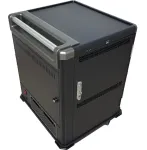 Ewent EW1703 portable device management cart/cabinet Black, Grey