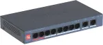 Dahua SWITCH POE CS4010-8GT-110 8-PORTOWY + 2X UPLINK