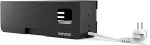 COMPULOCKS SECURITY POWER STRIP EU 5 PLUGS BLACK