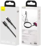 Baseus High Density USB-C til Lightning kabel 20W 1m sort