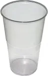 No brand Joogitops plastist PET 500ml &ndash; transparent 12tk/pk, 2 tk