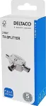 Deltaco 2-Way splitter TV IEC / R00150039