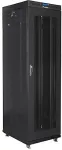 LANBERG | Rack cabinet 19" free-standing 42U/600x1000 (flat pack) with mesh door lCD V2 | FF01-6042-23BL | Black