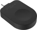 Fixed USB-C Charging Adapter for Apple Watch compatible with Powerstation Uni, Black