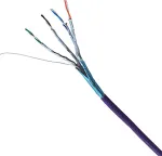 BELDEN F/FTP Cat.6A LSOH, purple jacket 200m