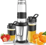 Adler | Blender | AD 4081 | Tabletop | 800 W | Jar material BPA Free Plastic | Jar capacity 0.4 + 0.57 L | Ice crushing | Black/Stainless steel