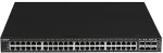EdiMax 54-pordiline Gigabit PoE+ veebip&otilde;hine nutikas l&uuml;liti pikkade vahemaade jaoks 6 SFP+ 10G-pordiga