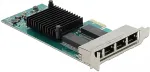 V&otilde;rgukaart DeLOCK PCI Express x1 to 4 x RJ45 Gigabit LAN i350