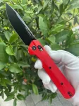 No name Knife KNIVESPL The First Red G10 14C28N