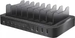 Logilink USB-C-Ladestation 4xUSB-A & 6xUSB-C, PD&QC 3.0 120w