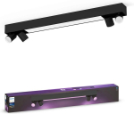 Philips Hue White & Color Amb. BT Centris Spot 4 flg. sw 4200lm & Dimmschalter