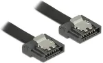 DELOCK SATA-Kabel SATA III -> SATA St/St 0.50m FLEXI schwarz