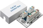 SOLARIX Junction box CAT5E UTP 8p8c LSA+/Krone