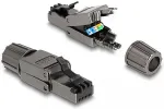 DeLOCK RJ45 Stecker Cat.8.1 STP werkzeugfrei