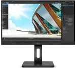 Monitor AOC | Q24P2Q | 23.8 " | IPS | QHD | 16:9 | 75 Hz | 4 ms | 2560 x 1440 | 250 cd/m&sup2; | Headphone out (3.5mm) | HDMI ports quantity 1 | Black | Warranty 36 month(s)
