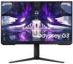 Monitor SAMSUNG 68cm/27" (1920x1080) Odyssey G3 S27AG304NR 16:9 1ms 144Hz HDMI DisplayPort VESA Pivot Full HD Black