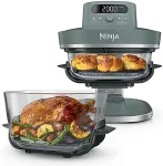 Frit&uuml;&uuml;r NINJA CRISPi PRO 7-in-1 XL Glass Air Fryer &ndash; Ash Grey AS101EUGY