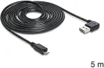 DELOCK USB2.0 A 90 &deg;> Micro-B 5m