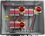 NONAME PV Combiner Box, DC 6in-6out, IP66