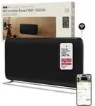 Mill Invisible Smart WiFi Panel heater G4 | PA1500WIFI4A | Panel Heater | 1500 W | Suitable for rooms up to 18-22 m2 | Black | IPX4