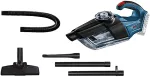 Tolmuimeja Bosch GAS 18V-1 Professional handheld vacuum Black, Blue, Red, Translucent Bagless