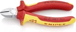 KNIPEX 70 06 140 VDE Seitenschneider mit Facette 140 mm