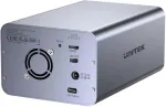 UNITEK RAID Enclosure for SATA Drive 2.5"/3.5" 4 Modes 40TB USB C 10Gb/s