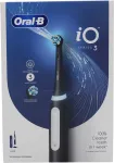 Hambahari Oral-B Electric Toothbrush | iO3 Series | Rechargeable | For adults | Number of brush heads included 1 | Number of teeth brushing modes 3 | Black
